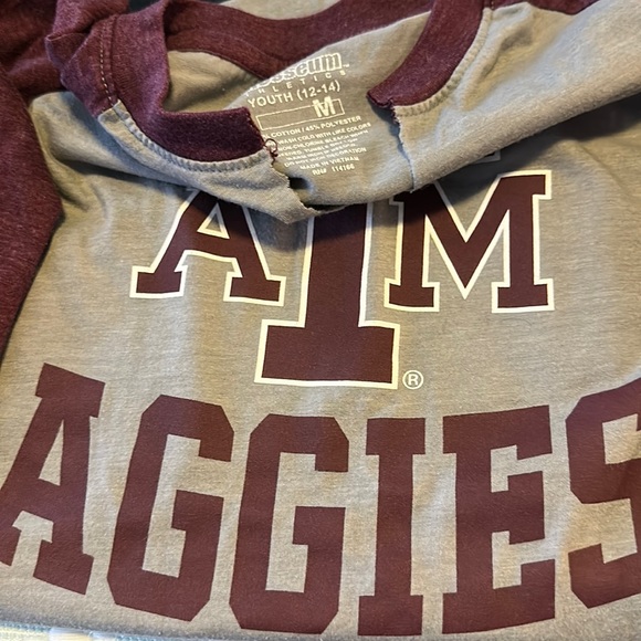 👚SOLD 👚 Texas A&M Tshirt Lot Short and Long Sleeve Women’s XS - Picture 10 of 13